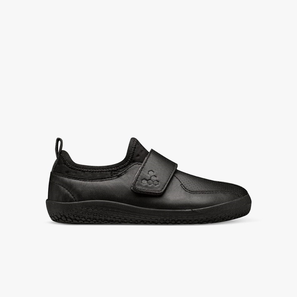 Primus School II Kids Vivobarefoot Obsidian