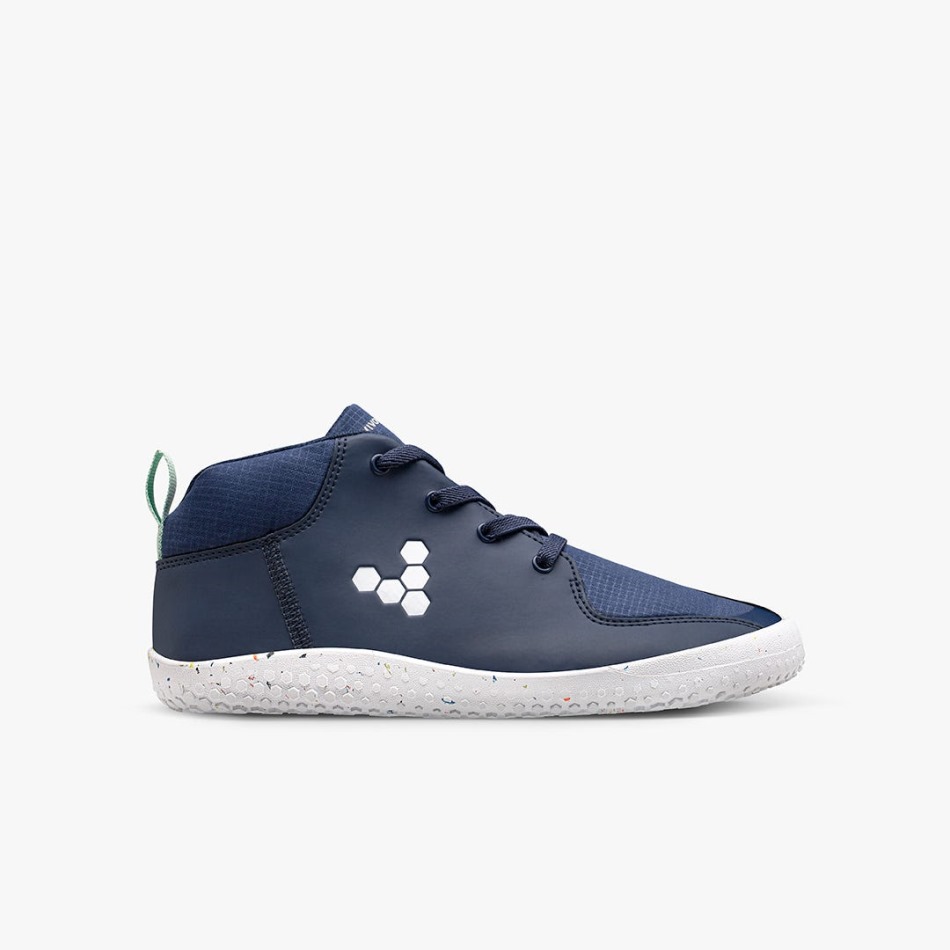 Vivobarefoot Midnight Primus Bootie II All Weather Juniors