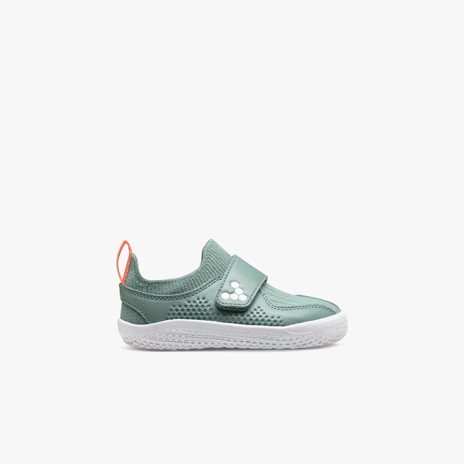 Sea Green Primus Knit II Toddlers Vivobarefoot