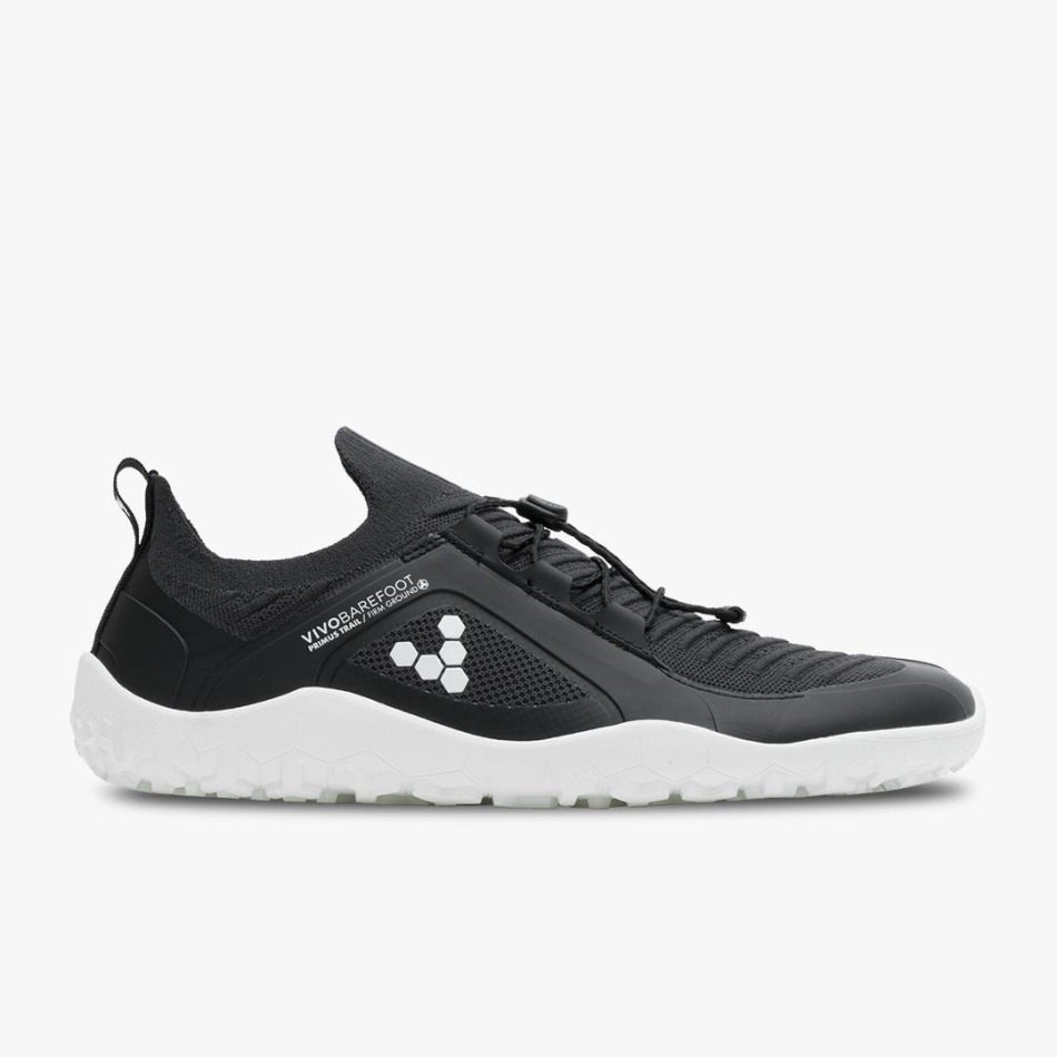 Obsidian Vivobarefoot Primus Trail Knit Fg Womens