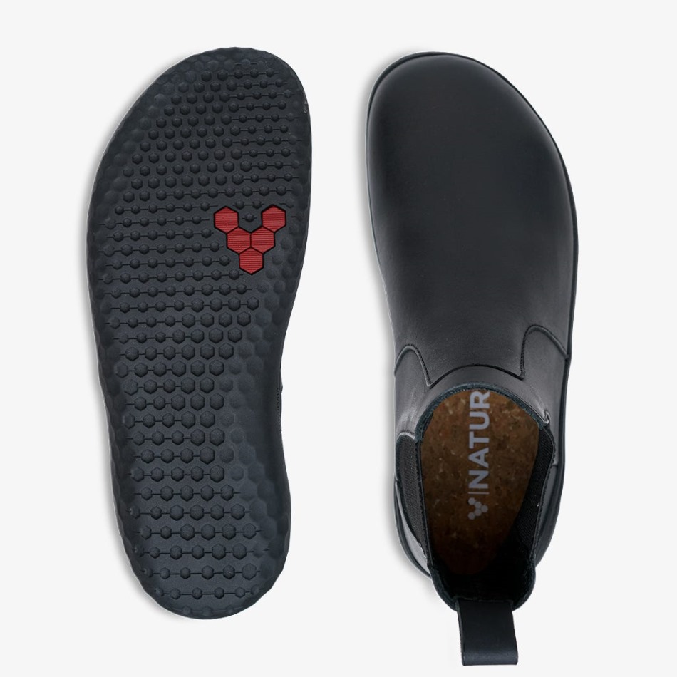Vivobarefoot Geo Chelsea Womens Obsidian