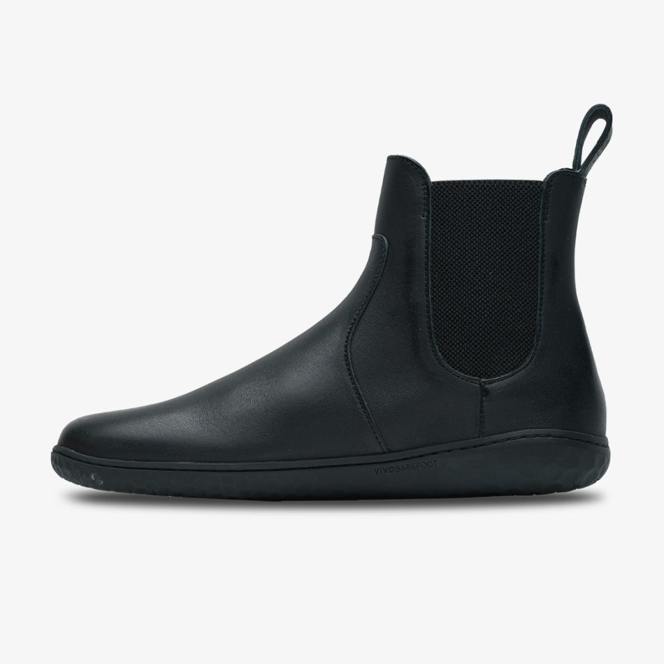 Vivobarefoot Geo Chelsea Womens Obsidian