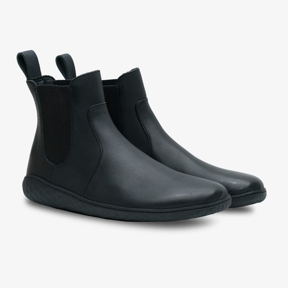 Vivobarefoot Geo Chelsea Womens Obsidian