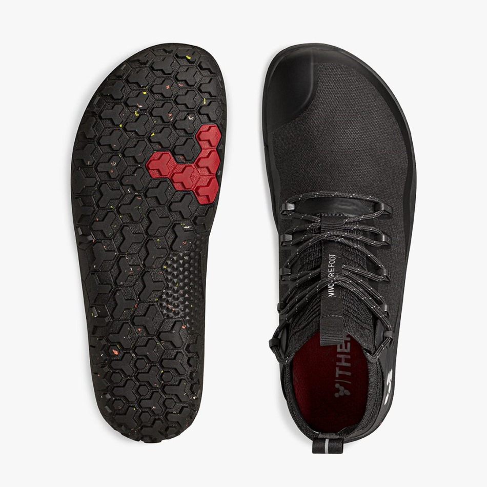 Magna Trail II Fg Mens Obsidian Vivobarefoot