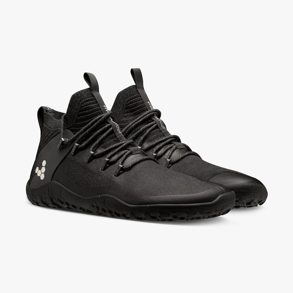 Magna Trail II Fg Mens Obsidian Vivobarefoot