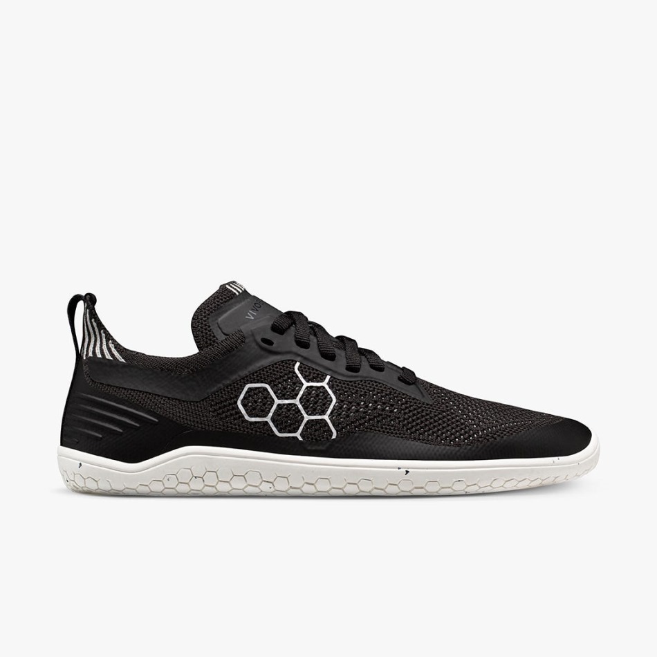 Obsidian Geo Racer Knit Mens Vivobarefoot